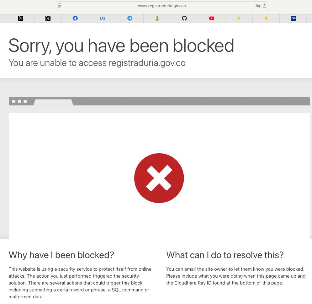 CarlosOnoro's tweet photo. Señores #registraduria cómo hago para acceder a la información pública de las elecciones si me tienen bloqueado? https://t.co/8LXDLEZPUH