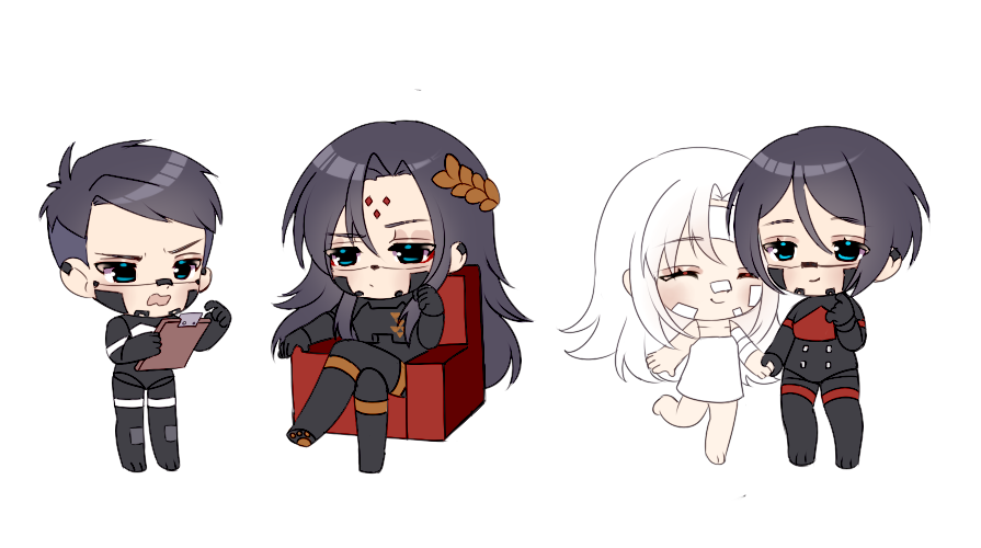 lolipopmarshi's tweet photo. I made some Signalis chibis  Appreciate them, because as an Elster yume-shipper, I really resisted drawing Ariane ୧(๑•̀ᗝ•́)૭

#SIGNALIS https://t.co/VFxkSq4win