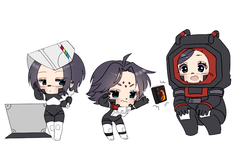 lolipopmarshi's tweet photo. I made some Signalis chibis  Appreciate them, because as an Elster yume-shipper, I really resisted drawing Ariane ୧(๑•̀ᗝ•́)૭

#SIGNALIS https://t.co/VFxkSq4win