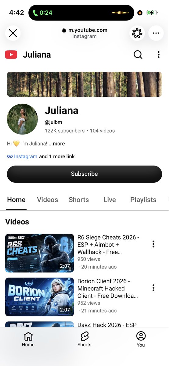 julbm2's tweet photo. @TeamYouTube @hoorulaindqgz @TeamYouTube PLEASE HELP!! 😭 my YouTube account has been hacked. It’s my career, please please please help! 😭
https://t.co/dE65qHLc49 https://t.co/ZGTinwLceE