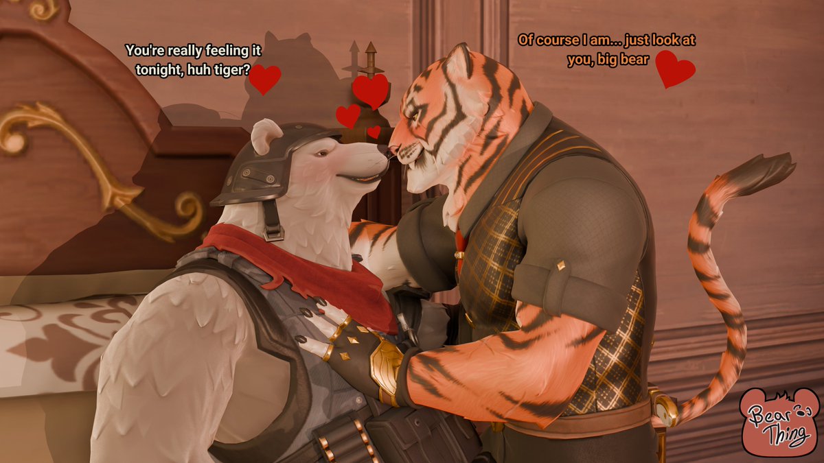 TheBearThingy34's tweet photo. Things are getting heated now, Oscar just can't get enough of his bear🥰🥰

#gayfurryart #oscarfortnite #polarpatroller #oscarxpolar #polarxoscar https://t.co/diE5ZS6Txf