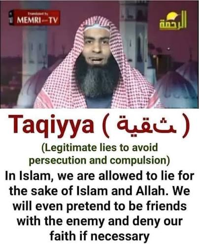 skyy_savage's tweet photo. @EYakoby Never forget, Muslims will say anything to get what they want. https://t.co/Xog976RkLW