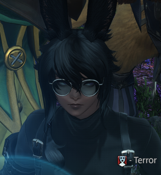 RyuujiAkuma's tweet photo. wanted to see if terror changes my characters face just for me to find out my viera is mogging https://t.co/cNIXUYPRcX