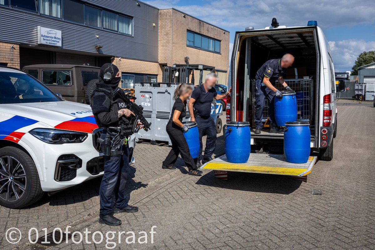 Synthetische drugs afgevoerd vanuit drugslab in Dordrecht