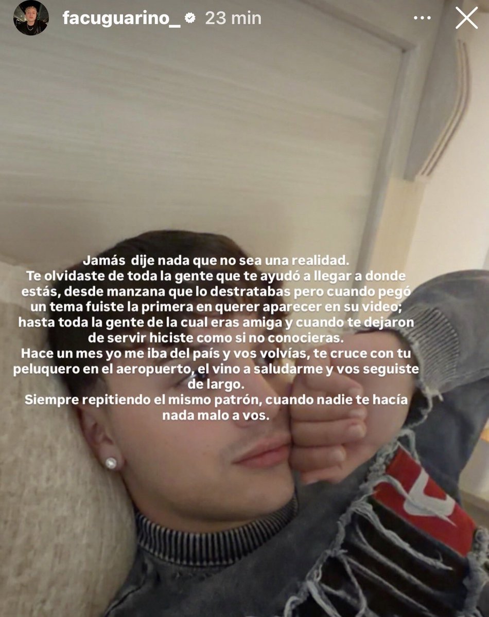 chisme321ya's tweet photo. TE AMO GUARI LARGA TODO LAKAAA https://t.co/EG0BRzll7J