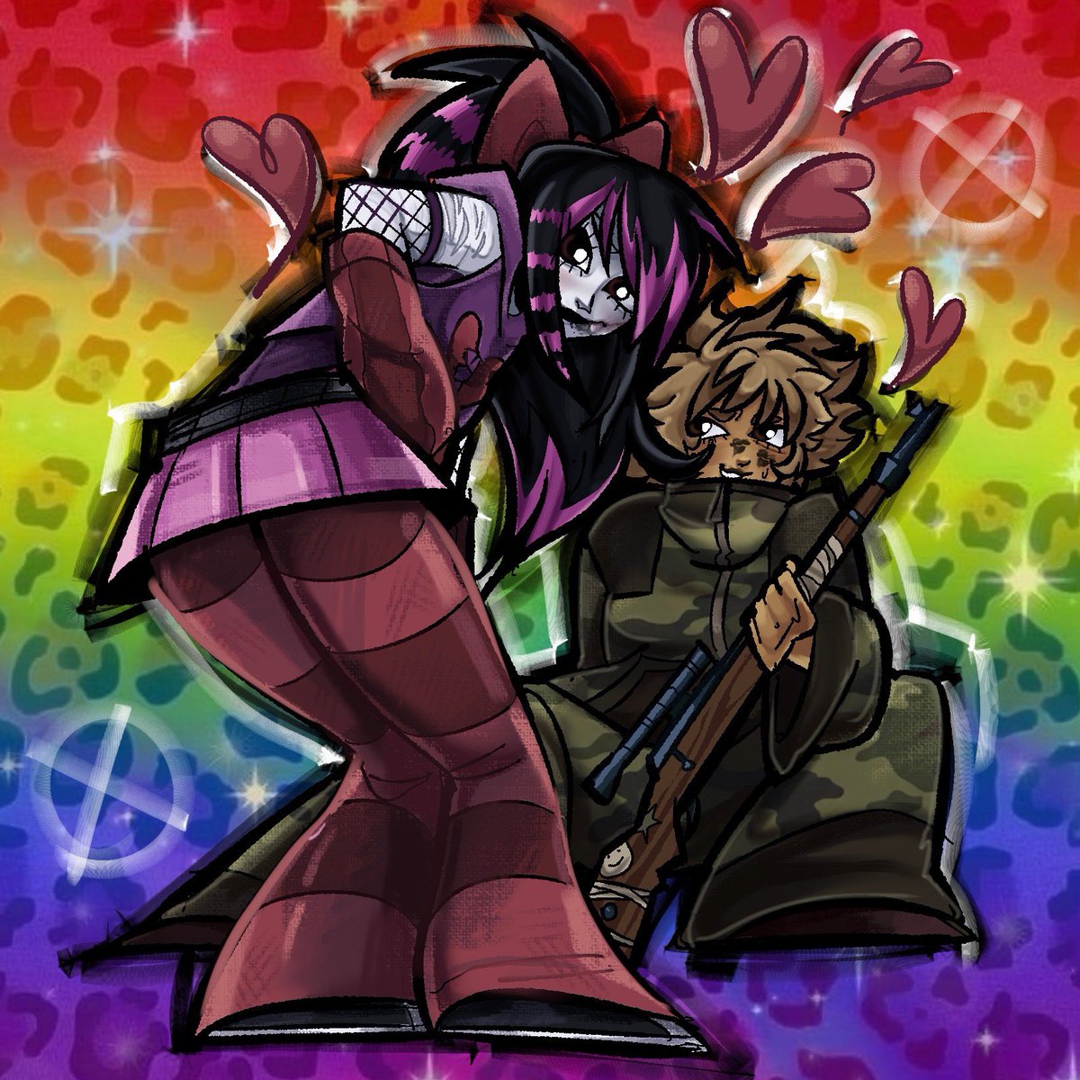 oliiiipopzz's tweet photo. nina x keeth (oc)) CANON!! 👀👀
#crptwt #svtwt #slenderverse #creepypasta #ninathekiller https://t.co/m1LfcJyeP2