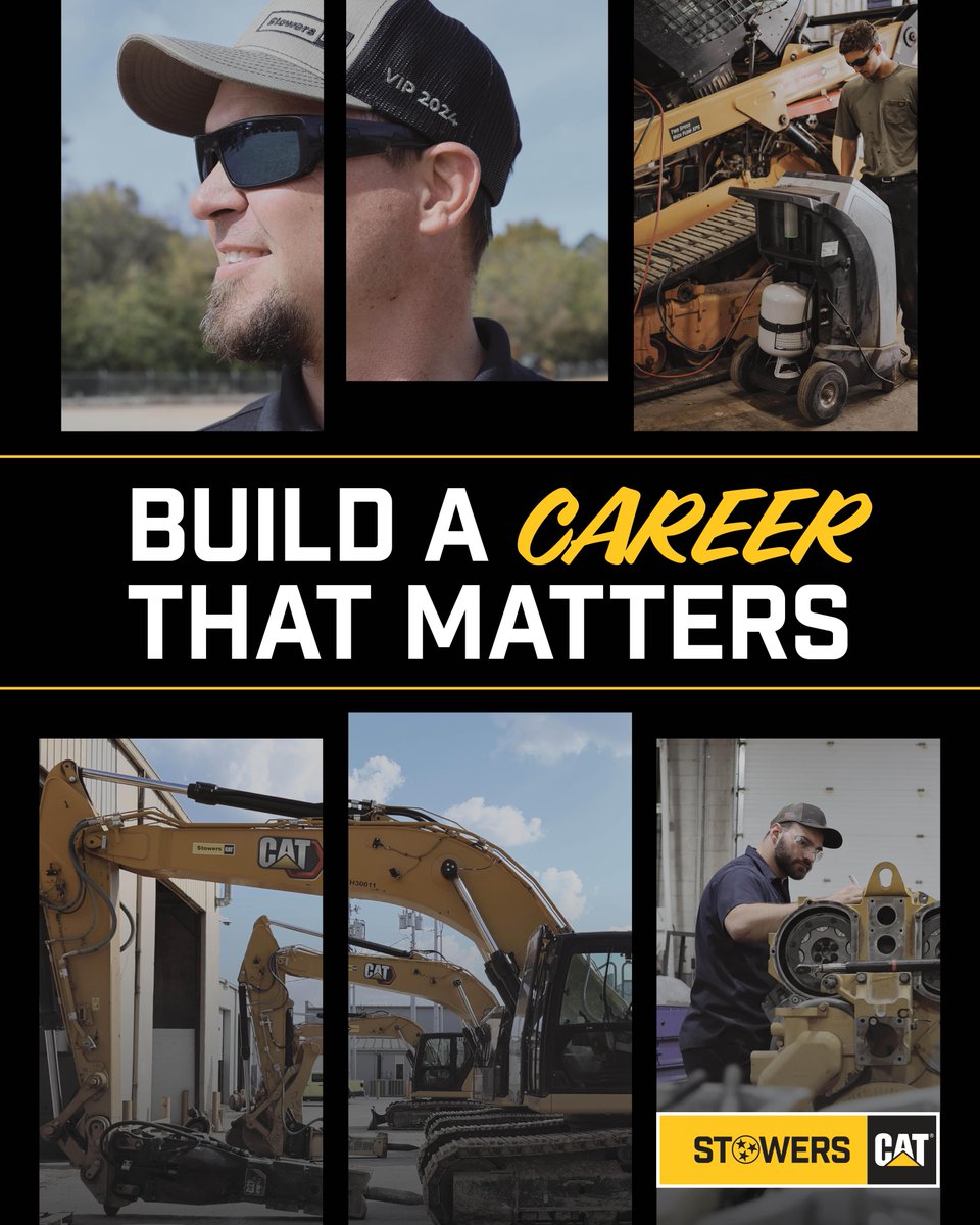 StowersCat's tweet photo. ๐ง Work Wednesday: Shop Technician I
Stowers Machinery is hiring a full-time Shop Technician I to join our Service team in Crossville, Tennessee.
Apply today!
๐ Crossville, TN
๐ ๏ธ Full-time | Service
๐ https://t.co/T2YHxiuUDs
#StowersCat #WorkWednesday https://t.co/lAaADE1sVF