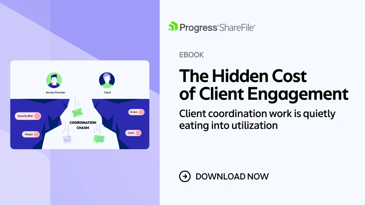 ebook banner: The Hidden Cost of Client Engagement
