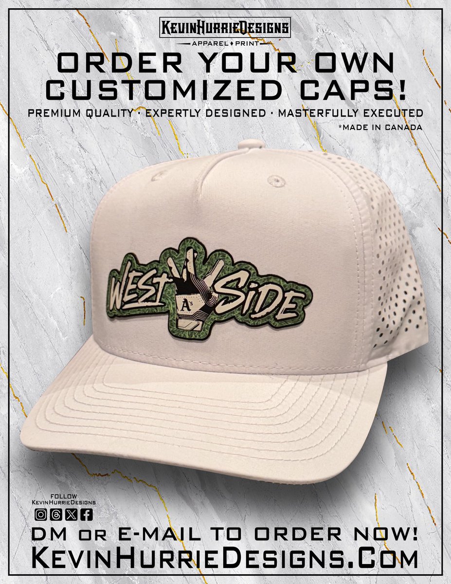 KevinHurrie's tweet photo. CUSTOM CAPS. YOUR BRAND. YOUR STYLE.

Stand out from the crowd with a fully customized cap. Order yours today at https://t.co/oPHvDY5Uhw
Or DM KevinHurrieDesigns@Hotmail.com

#custom #customcap #cap #hat #design https://t.co/TDwjbfw8Td