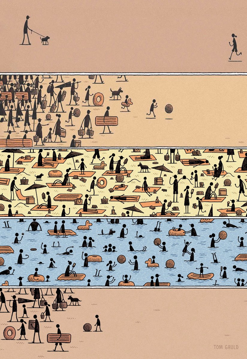 marysia_cc's tweet photo. Tom Gauld
 “On The Beach” https://t.co/eL8PojivWA