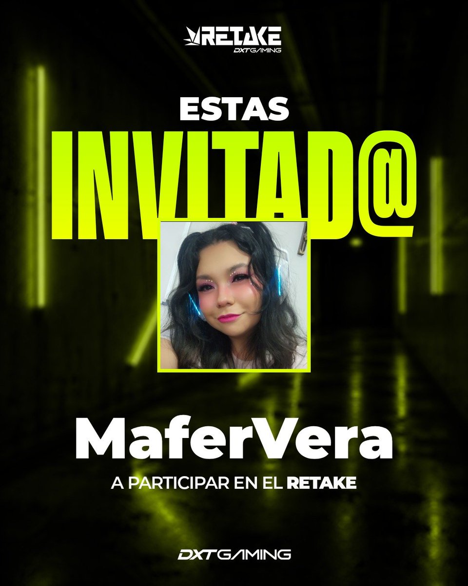 _MaferVera's tweet photo. Pero si llegan las noticias mas bellas, volvemos a jugar el #Retake de @AkaveEsports muchisimas gracias por la invitación, toca seguir preparándose owo #DXTGaming ✨️💕 https://t.co/ztaWTTR2Hd