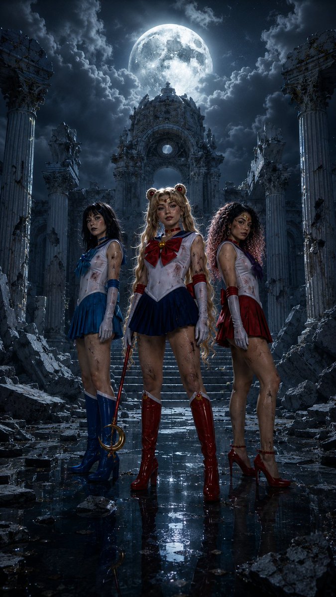 sohrenatasan's tweet photo. Nos veรญamos รฉpicas, pero terminamos fatal. ๐ Menos mal tengo a estas locas para seguirme el viaje de salvar el mundo. ๐๐ฅ
โ
#RenataSan #SailorMoonCosplay #CaosTotal #SquadGoals #Otaku https://t.co/VAaSVNw9lG