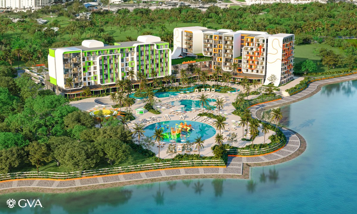 FLworkspaces's tweet photo. The Nickelodeon Hotels & Resorts project in Kissimmee continues to advance as part of the larger Everest Place development.

@TeramirGroup is working toward a summer construction start on the first major hotel in the $1.5 billion mixed-use district along U.S. 192. The plan includes an 11-story complex with 211 hotel rooms and 181 condo units, plus a water park and themed experiences. Opening is targeted for early 2028.

What stands out is the combination of hospitality and residential living inside a themed destination. That dual approach is becoming more common across Central Florida’s tourism corridor.

Projects like this continue to show that the quality of the interior environment — for both guests and residents — remains a key part of long-term performance.