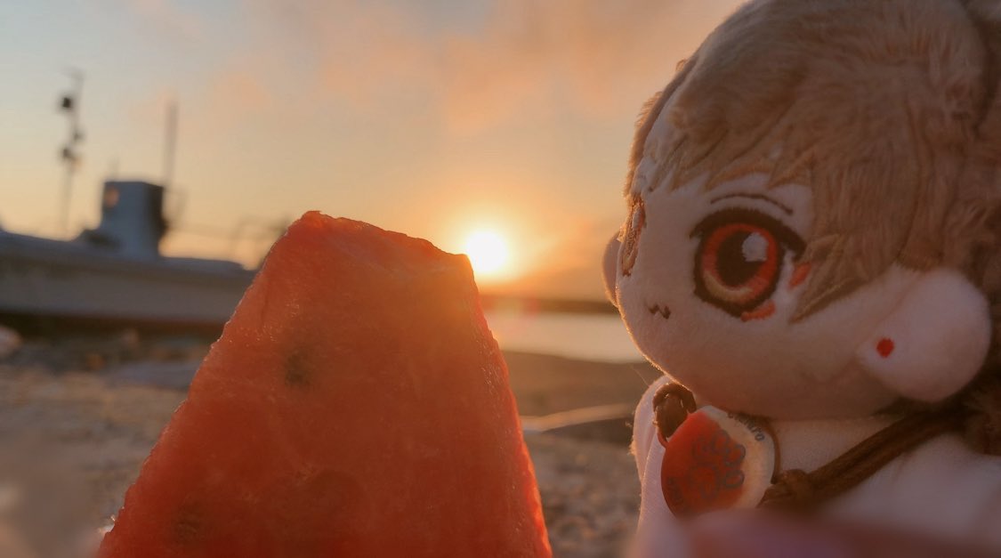 kio11__'s tweet photo. 朝活day☀️🍉
朝から動けるとちょっと得した気分になる〜🥱🌱
ぼーーーっとしながら夏感じたぁ！！✊🏻

 #ちさまごと https://t.co/MiTPYyOHBj