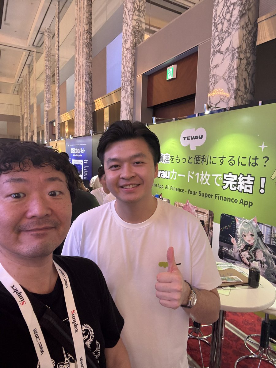 manbousousai's tweet photo. 暗号通貨カード

tevau

https://t.co/C7JiEG9Fav

コンビニ🏪で1日$3750まで出金できる
$3750×157円=¥588,750
物理カード$100〜
セブン銀行だと10万×5回とか連打必須
Apple Pay・Google Pay対応 https://t.co/jbnip5SVPd