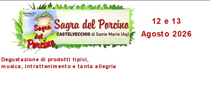 CastelvecchioAQ's tweet photo. XXV SAGRA DEL PORCINO #CastelvecchioSMAQ

12 e 13 AGOSTO

https://t.co/rAgNIyj57P

https://t.co/xHqPWwrIT9

SAGRA DEL PORCINO CASTELVECCHIO di SANTE MARIE AQ
DALLE 19:00 PER LA CENA CON TUTTO IL GUSTO DI SEMPRE…

https://t.co/ZH0jTevBMd

#Iamo https://t.co/PzuzHRe8Lx