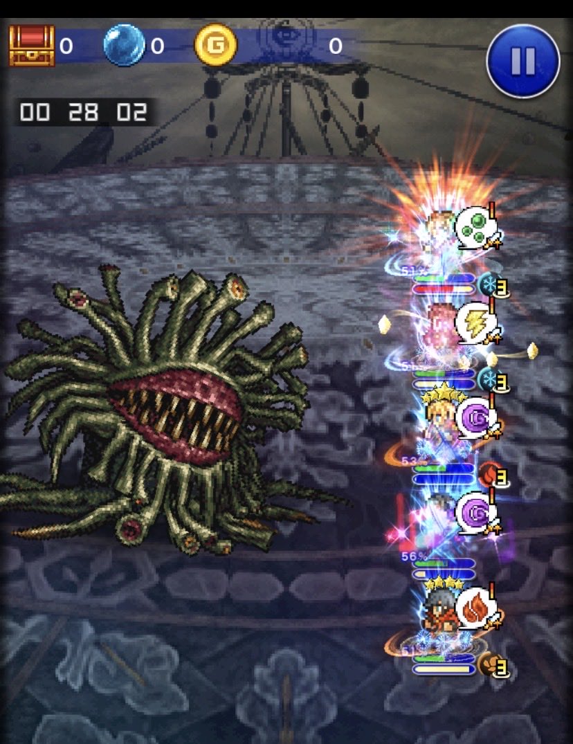 deciliter_FFRK's tweet photo. おはようございます☀

#FFRK 
普通の古記追想、零式も30秒切りできました✅
Ⅸはヒスクリを160にすれば行けるかもですがとりあえず保留に😇
そろそろガチャのことも考えなければ💦 https://t.co/hnSWSWzB3M