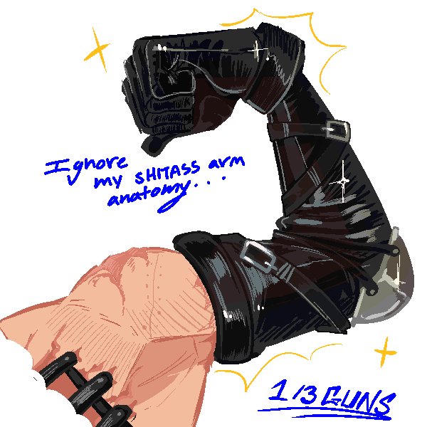 SarcasticMoths's tweet photo. I don't remember how to draw his left arm rip, but hey it changes all the time. 
#trigun https://t.co/5rnb0rAccm