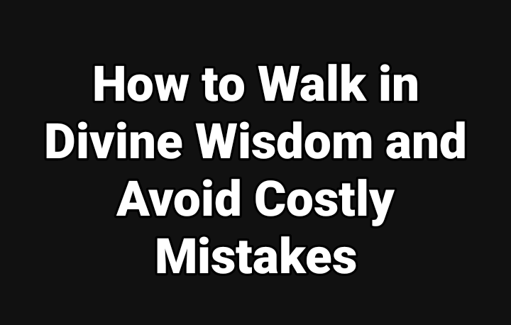 IamOsei3's tweet photo. 1. Acknowledge God in Every Decision (Proverbs 3:5-6)
   Do not rely solely on your own understanding. Before making important decisions, seek God's direction through prayer and His Word. When you allow Him to guide your steps, He protects you from many unnecessary mistakes. https://t.co/61s2AspTss