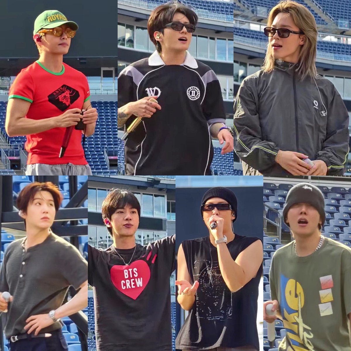btsdaily77's tweet photo. BTS soundcheck Foxborough Day 1 🎤 🇺🇸 https://t.co/OvEEFfJUD4