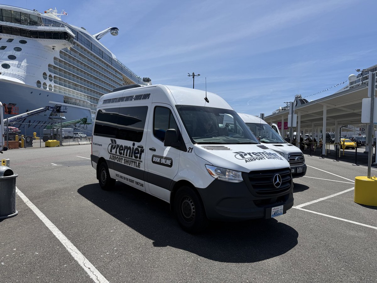 PremierSeaTac's tweet photo. BOOK NOW - Seattle Airport and Alaska Cruise Ship Shuttle Service .  Ride in style with our professional drivers and luxury van fleet with plenty of space for luggage. https://t.co/Ot5cHDtHOm https://t.co/Uzh9eNSvg3