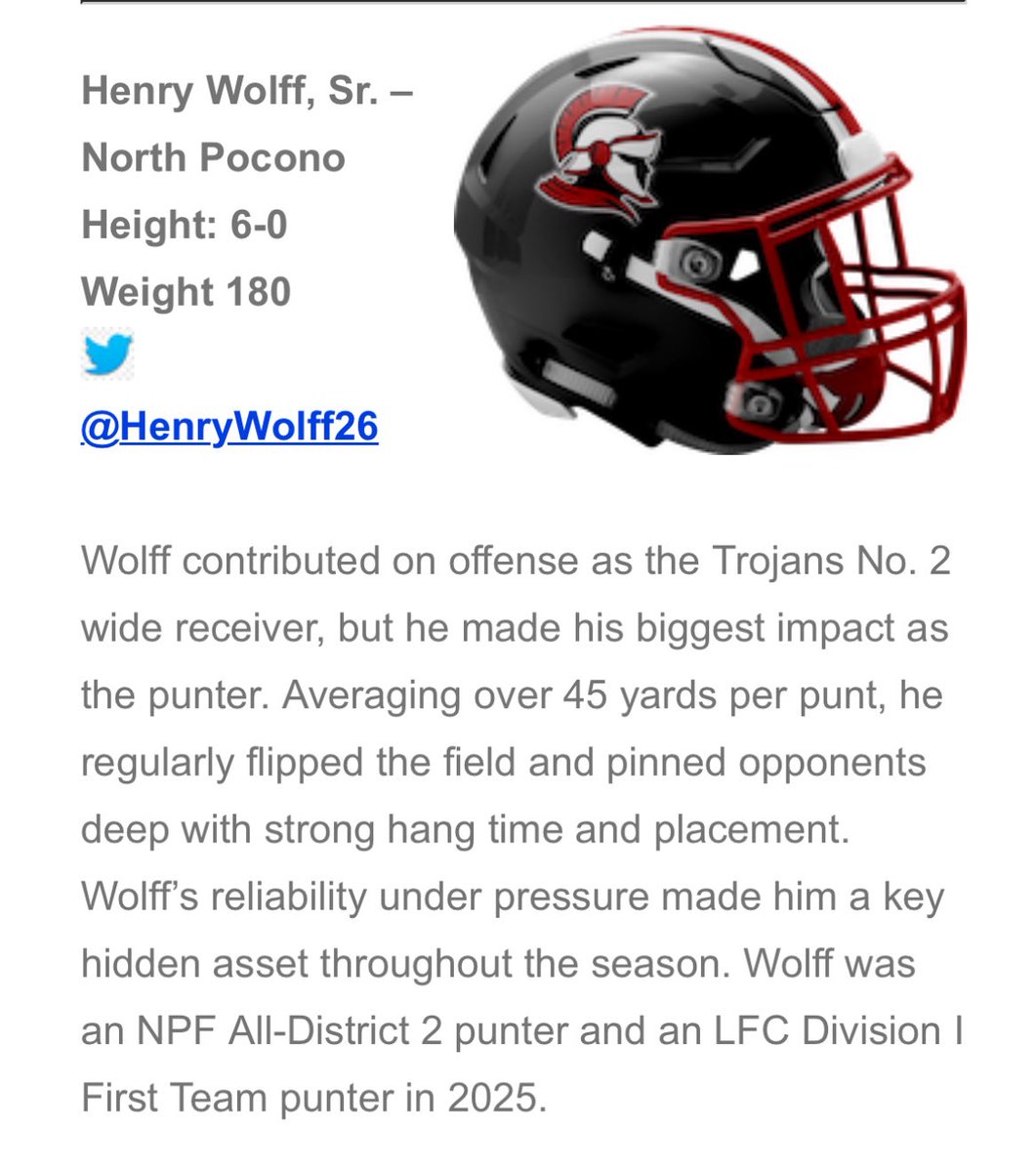 HenryWolff26's tweet photo. Thank you NPF!! https://t.co/bfc7PM6eLL