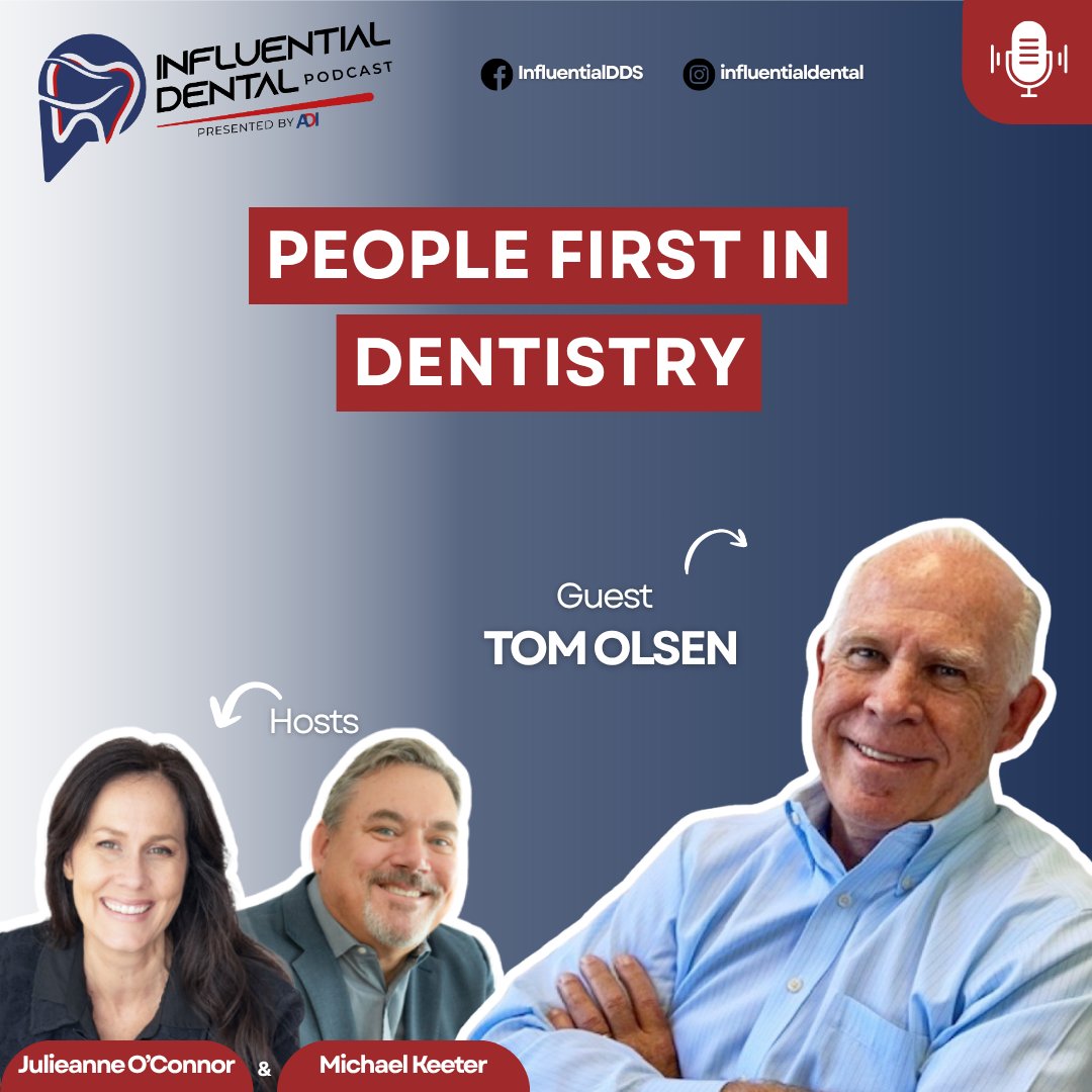 InfluentialDDS's tweet photo. Join us as we explore leadership, influence, and innovation in dentistry with Tom Olsen, a seasoned industry leader. 
https://t.co/GM5lcyJ8v9

#Influence #Leadership #dentistry #podcast https://t.co/Hnz7ClfTzJ