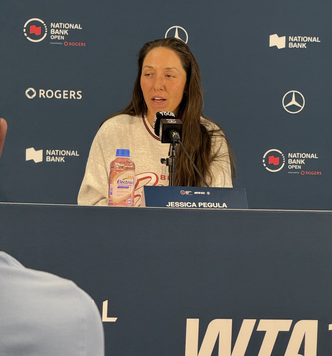 christianscourt's tweet photo. Jessica Pegula on the Player's Box subscriber boost following her DC Open final vs Eala:

"Filipino fans are insane. We definitely got like 4,000 or 5,000 more subscribers after that match. Even when I was leaving the stadium, they were cheering for me. They're just excited to be there. 

Maybe because she's been on our podcast before, they like me a little bit more. Maybe I've gained some Filipino fans. I'm glad that they like to listen and follow, and I think that's really neat that it's crossed over."