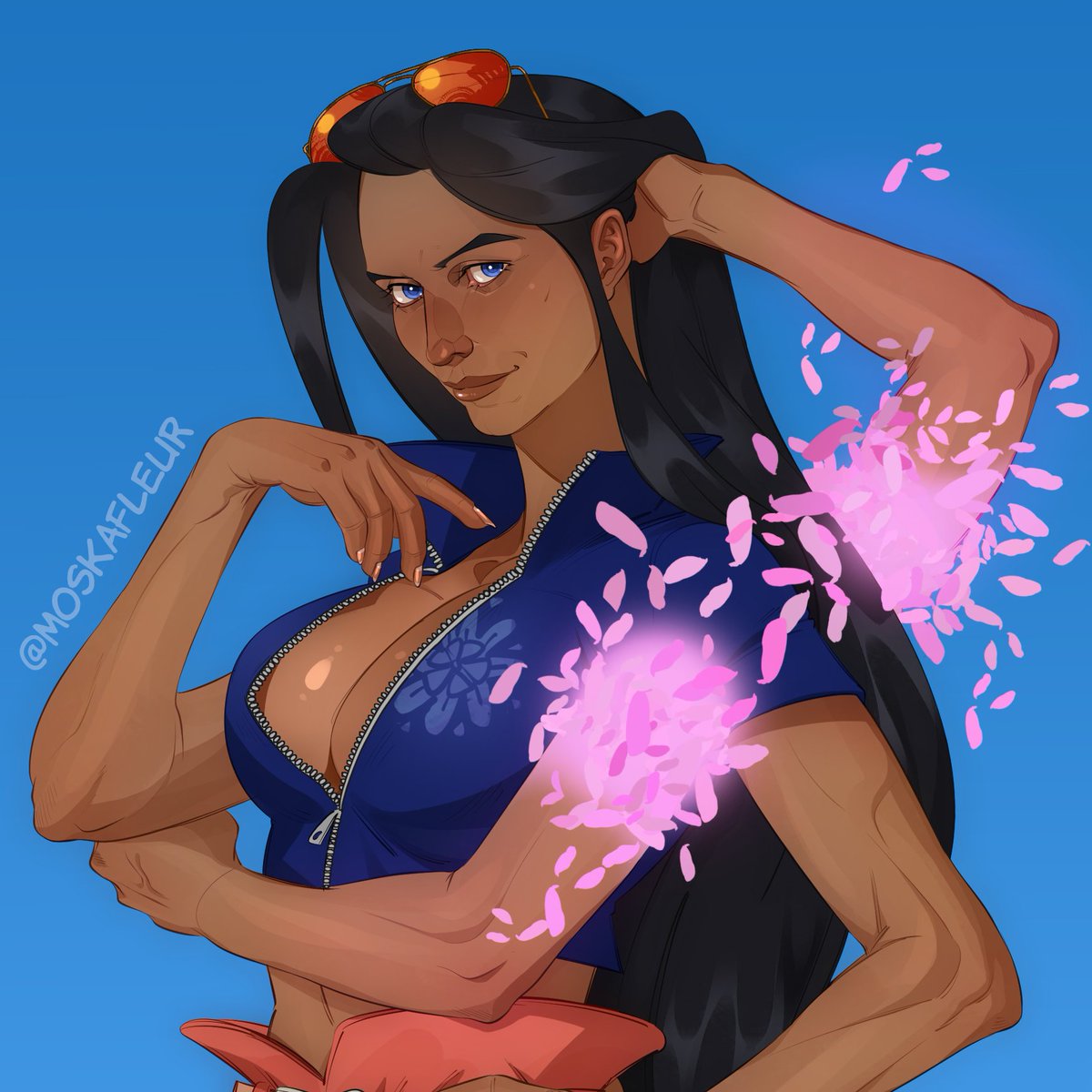 MoskaFleur's tweet photo. Nico Robin 🌸

I wanted to draw her with my female gaze

#nicorobin #robinonepiece #onepiece https://t.co/TgcwdEOie3