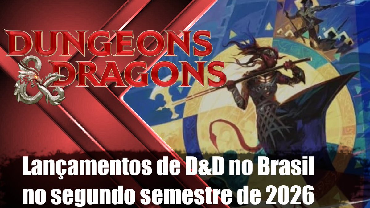 3DungeonMaster's tweet photo. Olá pessoal! No vídeo de hoje vamos falar o que a Asmodee já anunciou e aquilo que descobrimos que será lançado em breve para Dungeons and Dragons aqui no Brasil
https://t.co/WlW6OzjK5v
#RPG #roleplayinggame #DungeonsandDragons https://t.co/N2MPIrYMDp