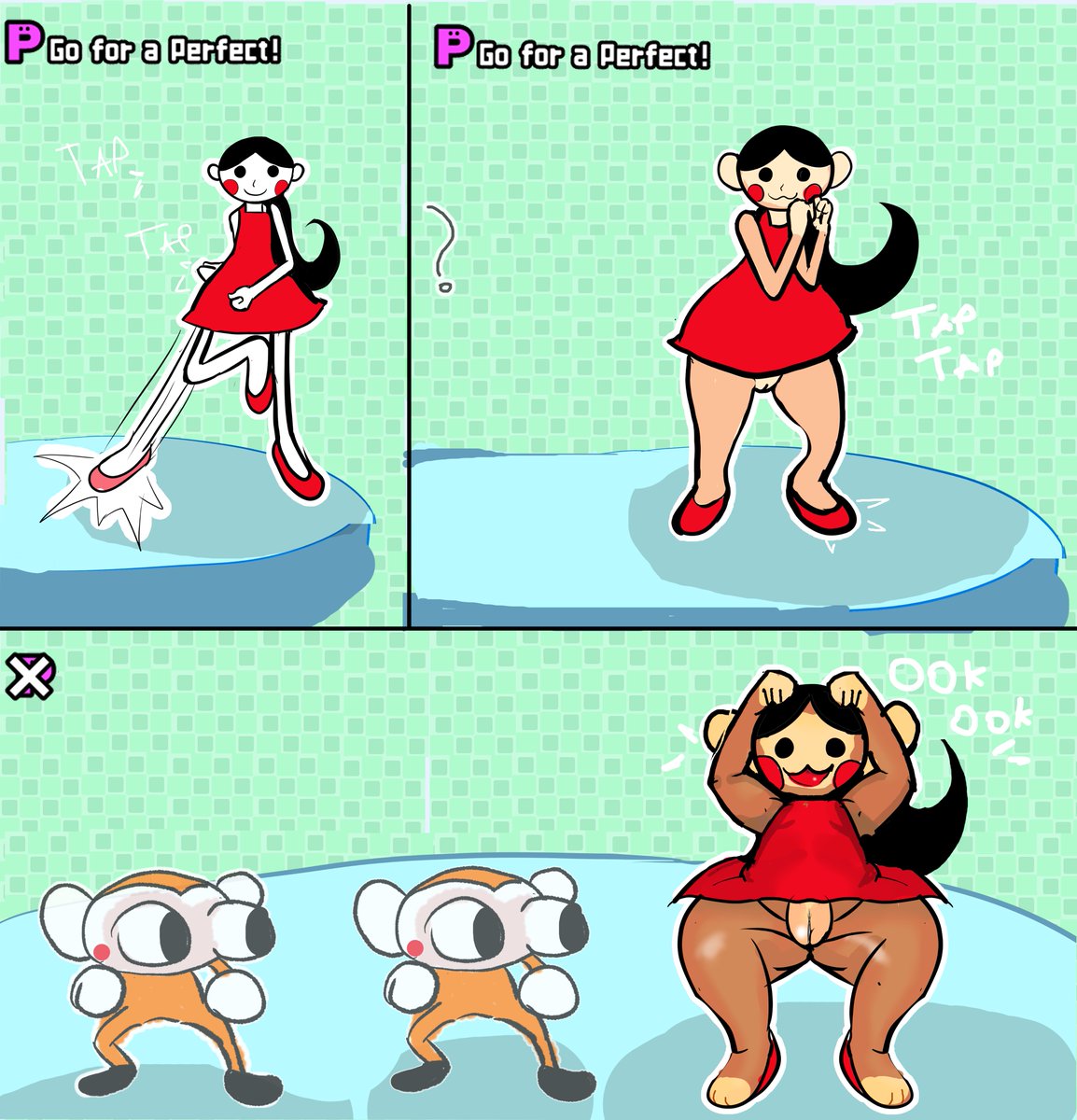 Teeeff01's tweet photo. Perfecting these rhythm heaven games is getting annoying, how do i beat them without getting distracted?  (wasn´t feeling the right version so i decided to add 2 seperate ones) 

#transfur #transformation https://t.co/ISUQUzka2x