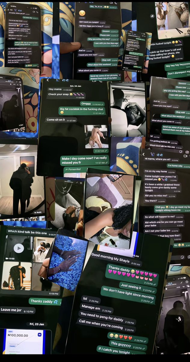GossipMillNaija's tweet photo. Just in: Nigerian Man Caught his Girlfriend Red Handed Cheating and he didn’t confront her but he surprised Her with a Girlfriend's Day photo frame, but instead of romantic pictures, it contained screenshots of her alleged infidelity, a breakup letter, and other Evidences and receipts.🙂‍↔️😌🙂‍↔️