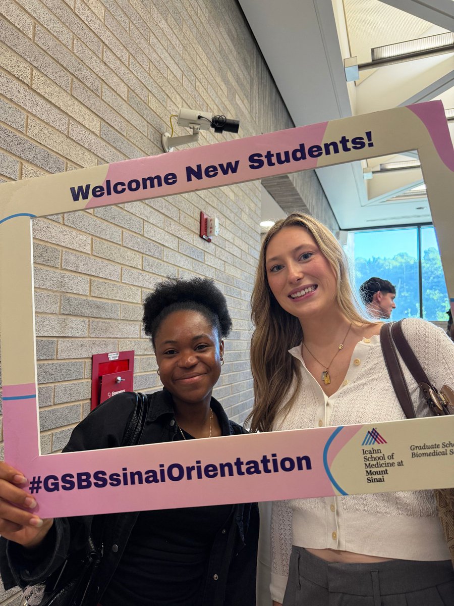 GradSchoolSinai's tweet photo. Orientation is underway at @GradSchoolSinai! After an exciting Day 1 yesterday, our newest graduate students are continuing to build connections, explore campus resources, and prepare for the journey ahead. We can't wait to see all that you'll accomplish. 🔬

#GradSchool https://t.co/q0idPizNFL