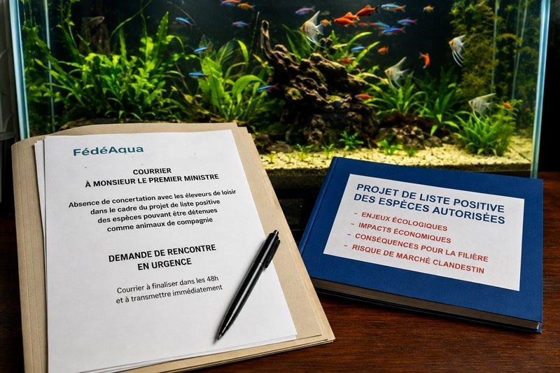 FedeAqua's tweet photo. 📷
FédéAqua interpelle le Premier ministre sur le projet de liste positive des espèces non domestiques autorisées en détention.
https://t.co/QATiueRnRX https://t.co/bpq0aU6B0O