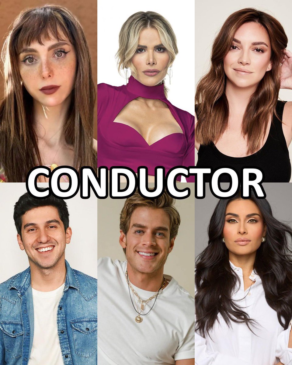 NotLaGrupa's tweet photo. Apenas se lanzaron las audiciones y los fans ya están haciendo conjuntaras de quien podría ser el gran conductor de la temporada, nombres como Natalia Tellez, Marie Claire Harp, Regina Blandón, Jerry Velazquez, Polo Morin y Kristal Silva destacan como grandes favoritos. https://t.co/ZkmMlSEyAW