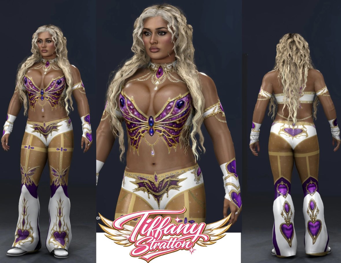 t0ny__evans's tweet photo. It’s Tiffy SummerTime!💕 @tiffstrattonwwe 

Summerslam’26 gear Availaible on CC

Tag:

-TiffanyStratton
-Summerslam26

@WWEgames #WWE2K26 https://t.co/EIv6uEHIcE