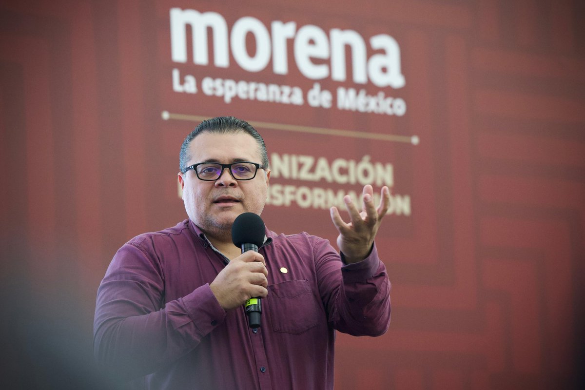PartidoMorenaMx's tweet photo. Con organización, territorio y pueblo, seguimos fortaleciendo nuestro movimiento. En la Reunión Nacional de Organización trazamos la ruta para consolidar la Transformación en cada rincón del país.

¡Hay mucho pueblo y mucha Transformación por delante! https://t.co/R3TBFu14XC