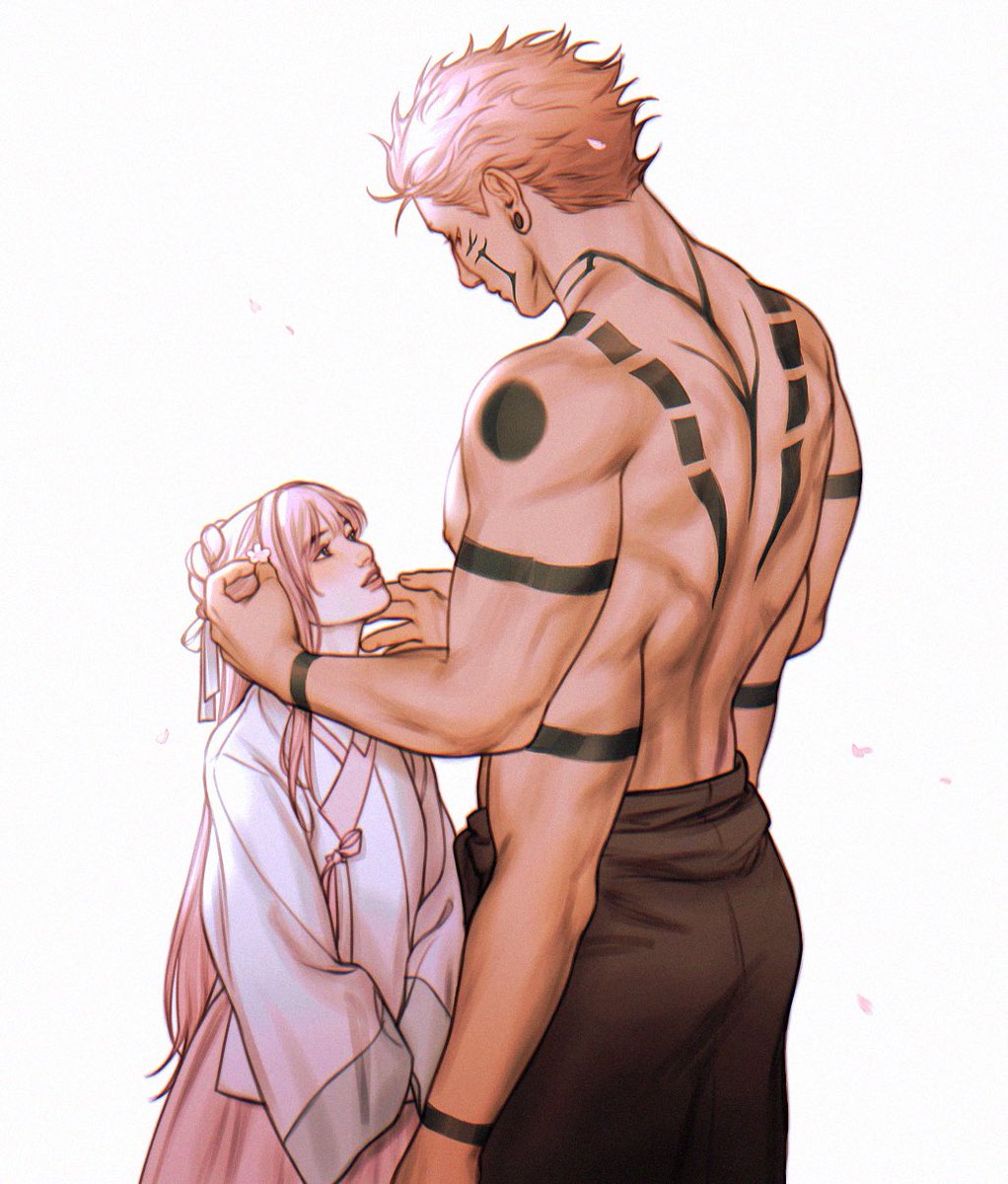madaras_wife's tweet photo. oc x sukuna 🌸🍃𓂃 𓈒𓏸 https://t.co/I6QkZ3ETDl