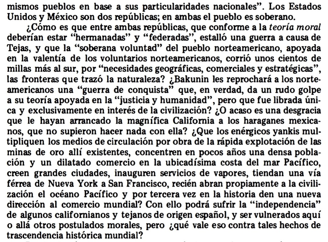 chicodelbajio's tweet photo. Marx sobre la conquista de Méjico por los estadounidenses. https://t.co/ShA5qaZ0jy