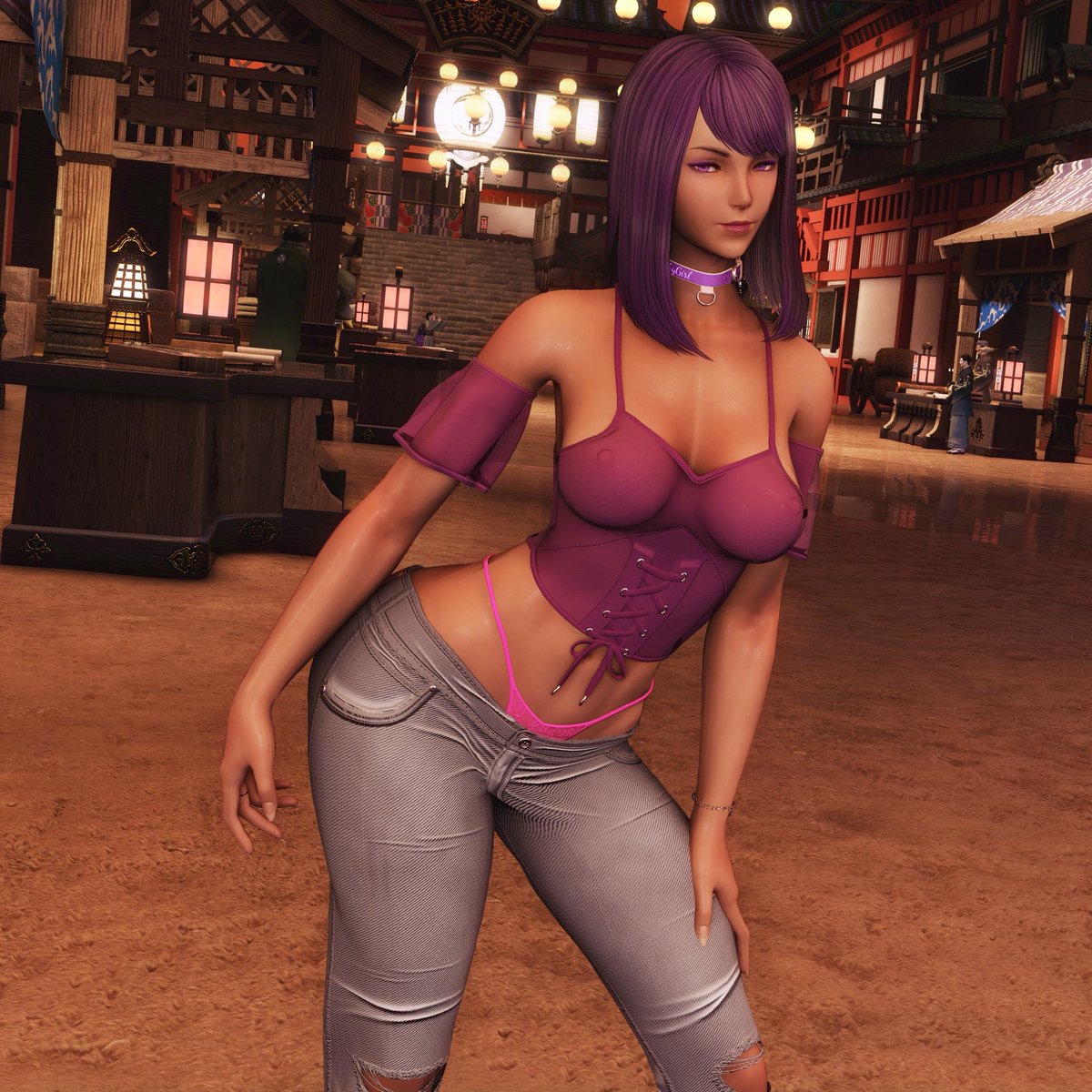 ZosynFFXIV's tweet photo. Late start for a Wednesday and the weather is still smoky as hell outside. 😵‍💫💜🩶 down hill to the weekend! 
♡
♥︎
#ffxivscreenshot #gposers #ffxivinstagram #ffxivmidlander #SupportMiddies https://t.co/E8xEOhLsXB