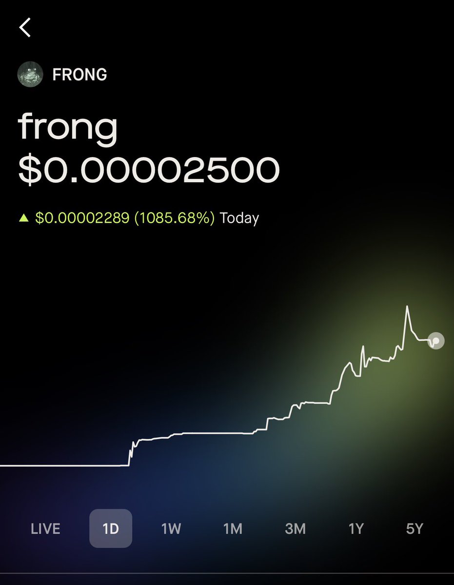 FrongonSol's tweet photo. $FRONG on Solana is actively Trading on Robinhood Wallet. https://t.co/tGixcw6M8l