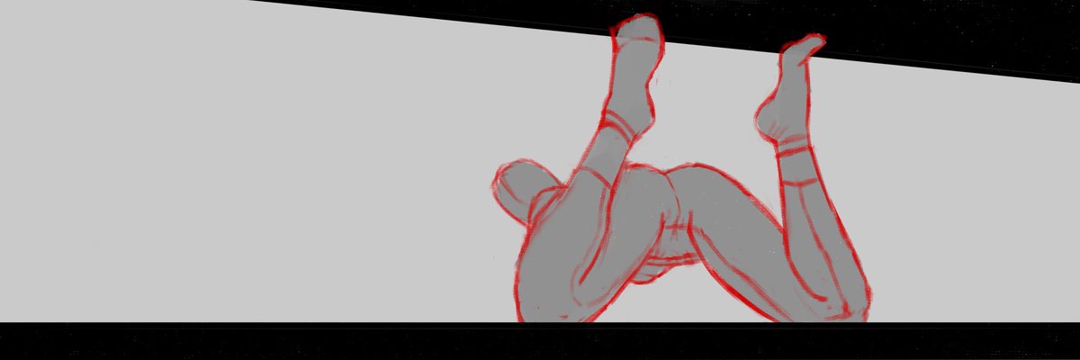 Kuroba47's tweet photo. Sketch two for my banner https://t.co/QDprEubFth