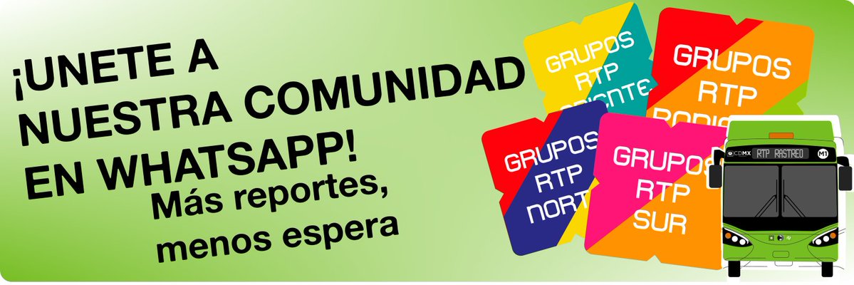 RTProjct's tweet photo. Los invitamos a unirse a nuestras comunidad de reportaje de las unidades de la RTP en todas sus rutas.
Mientras más gente que aporte, mejor funcionaran los grupos 📷
COMUNIDAD SUR
https://t.co/892sbPYmqb
COMUNIDAD ORIENTE
https://t.co/geC2kdgqie
1/2 https://t.co/0tCXHrtjLu