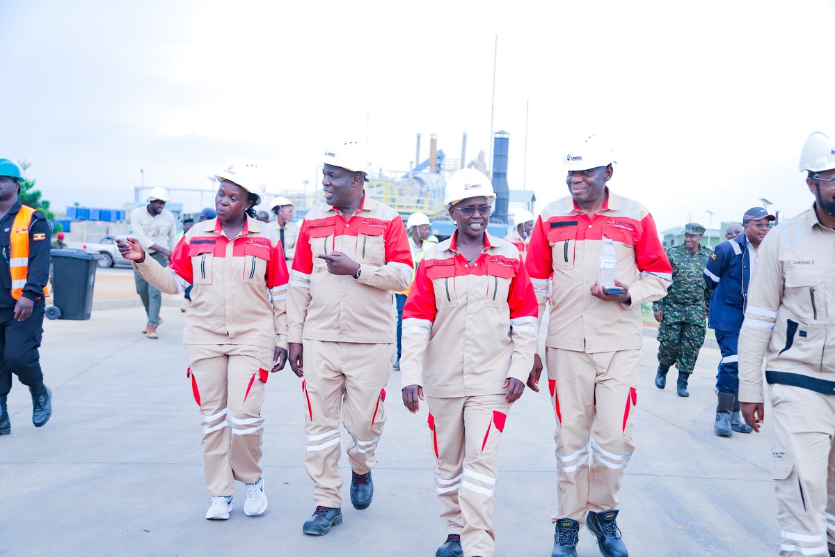 BOU_Official's tweet photo. The Governor also visited the 0km mark of the East African Crude Oil Pipeline (@EACOP_) in Kabaale, Hoima, where he was “very much impressed” with what he learned is one of the most innovative and smart pipelines in the world. 

He wrapped up the day with a tour of the $6 million-dollar Luwero Industries Waste Management Facility, a joint venture between Uganda’s National Enterprise Corporation (@NECUPDF) and Chinese company HBP. The facility has treated 70,000 metric tonnes of petroleum waste from the Kingfisher field since its commissioning in 2023.

The USD $15 billion dollars that has so far been invested in Uganda’s oil and gas sector is the largest concentration of long-term investment this country has ever hosted. 

Uganda’s Charter for Fiscal Responsibility 2021-2026 requires that monies generated from oil and gas activities be put into the Petroleum Fund, and from this only up to 0.8% of the preceding year’s non-oil GDP can be transferred to the Consolidated Fund where it must be spent on infrastructure development and not recurrent expenditure.

The rest (99.2%) of oil revenue is to be transferred to the Petroleum Revenue Investment Reserve (PRIR) which BoU holds on the nation’s behalf and must invest offshore so that oil wealth does not flood the domestic economy and price exporters out of the markets that sustain them. 

The PRIR will ensure that Uganda’s future generations continue to benefit from oil long after most of it has been pumped out.