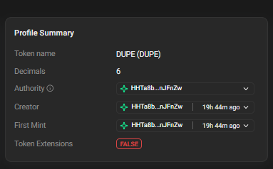 minerepair's tweet photo. The oldest coin on the new Apex launchpad that rewards holders with stocks is $DUPE (Duck Pepe) which has never properly ran.

JAjeGpgLyJbGK5xdoTUnWESu8pWx1nviQq52Heg8cCNH https://t.co/ZSYAs5sSoA