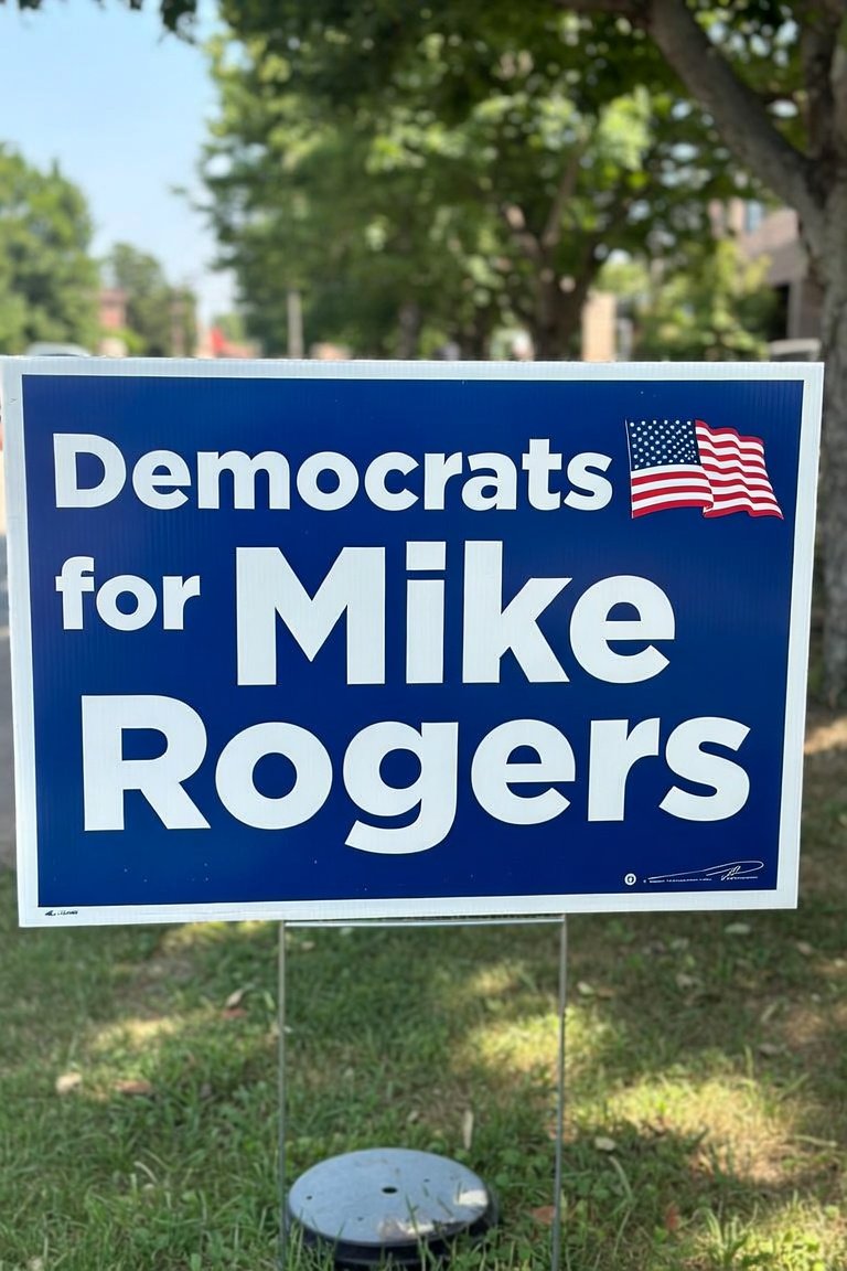 TheJewishIdea's tweet photo. We need to see signs like this all over Michigan! https://t.co/9eezwpVKkp