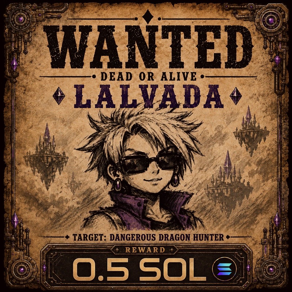 datahuntersol's tweet photo. WANTED: LALVADA - 0.5 SOL bounty

First Hunter to beat her takes the bag!
No excuses. No second place. Just smoke or get smoked…

Who’s collecting?

🔥🌊🌱 https://t.co/FmKdzUZG0a
