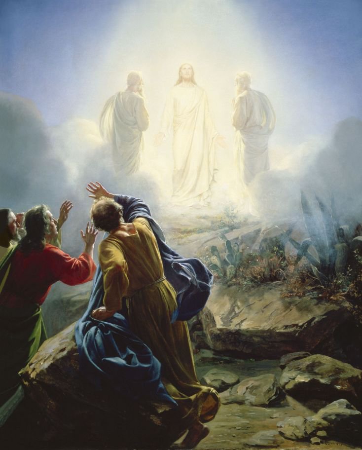 TarekSaidVzla's tweet photo. Éste es mi Hijo muy amado, dice el Señor, en quien tengo puestas todas mis complacencias; escúchenlo.

LECTURAS Y SANTO EVANGELIO DEL DÍA 
Jueves 6 de agosto. 

"FIESTA DE LA TRANSFIGURACIÓN  DEL  SEÑOR ".

Primera lectura
Daniel 7, 9-10. 13-14

Yo, Daniel, tuve una visión nocturna:
Vi que colocaban unos tronos
y un anciano se sentó. Su vestido era blanco como la nieve, y sus cabellos, blancos como lana. Su trono, llamas de fuego, con ruedas encendidas. Un río de fuego brotaba delante de él. Miles y miles lo servían, millones y millones estaban a sus órdenes. Comenzó el juicio y se abrieron los libros.
Yo seguí contemplando en mi visión nocturna y vi a alguien semejante a un hijo de hombre, que venía entre las nubes del cielo. Avanzó hacia el anciano de muchos siglos
y fue introducido a su presencia. Entonces recibió la soberanía, la gloria y el reino. Y todos los pueblos y naciones de todas las lenguas lo servían. Su poder nunca se acabará, porque es un poder eterno, y su reino jamás será destruido.

Palabra de Dios 

Salmo Responsorial
96, 1-2. 5-6. 9

R. Reina el Señor, alégrese la tierra.

Reina el Señor, alégrese la tierra; cante de regocijo el mundo entero. Tinieblas y nubes rodean el trono del Señor que se asienta en la justicia y el derecho.

R. Reina el Señor, alégrese la tierra.

Los montes se derriten como cera ante el Señor de toda la tierra. Los cielos pregonan su justicia, su inmensa gloria ven todos los pueblos.

R. Reina el Señor, alégrese la tierra.

Tú, Señor, altísimo, estás muy por encima de la tierra y mucho más en alto que los dioses.

R. Reina el Señor, alégrese la tierra.

Segunda lectura
2 Pedro 1, 16-19

Hermanos: Cuando les anunciamos la venida gloriosa y llena de poder de nuestro Señor Jesucristo, no lo hicimos fundados en fábulas hechas con astucia, sino por haberlo visto con nuestros propios ojos en toda su grandeza. En efecto, Dios lo llenó de gloria y honor, cuando la sublime voz del Padre resonó sobre él, diciendo: “Éste es mi Hijo amado, en quien yo me complazco”. Y nosotros escuchamos esta voz, venida del cielo, mientras estábamos con el Señor en el monte santo.

Tenemos también la firmísima palabra de los profetas, a la que con toda razón ustedes consideran como una lámpara que ilumina en la oscuridad, hasta que despunte el día y el lucero de la mañana amanezca en los corazones de ustedes.

Palabra de Dios 

Aclamación antes del Santo Evangelio
Mt 17, 5

Aleluya, Aleluya, Aleluya.
Éste es mi Hijo muy amado, dice el Señor, en quien tengo puestas todas mis complacencias; escúchenlo.
Aleluya, Aleluya, Aleluya.

LECTURA DEL SANTO EVANGELIO SEGÚN SAN 
MATEO  17, 1-9

En aquel tiempo, Jesús tomó consigo a Pedro, a Santiago y a Juan, el hermano de éste, y los hizo subir a solas con él a un monte elevado. Ahí se transfiguró en su presencia: su rostro se puso resplandeciente como el sol y sus vestiduras se volvieron blancas como la nieve. De pronto aparecieron ante ellos Moisés y Elías, conversando con Jesús.

Entonces Pedro le dijo a Jesús: "Señor, ¡qué bueno sería quedarnos aquí! Si quieres, haremos aquí tres chozas, una para ti, otra para Moisés y otra para Elías".

Cuando aún estaba hablando, una nube luminosa los cubrió y de ella salió una voz que decía: "Éste es mi Hijo muy amado, en quien tengo puestas mis complacencias; escúchenlo". Al oír esto, los discípulos cayeron rostro en tierra, llenos de un gran temor. Jesús se acercó a ellos, los tocó y les dijo: "Levántense y no teman". Alzando entonces los ojos, ya no vieron a nadie más que a Jesús.

Mientras bajaban del monte, Jesús les ordenó: "No le cuenten a nadie lo que han visto, hasta que el Hijo del hombre haya resucitado de entre los muertos".

Palabra del Señor