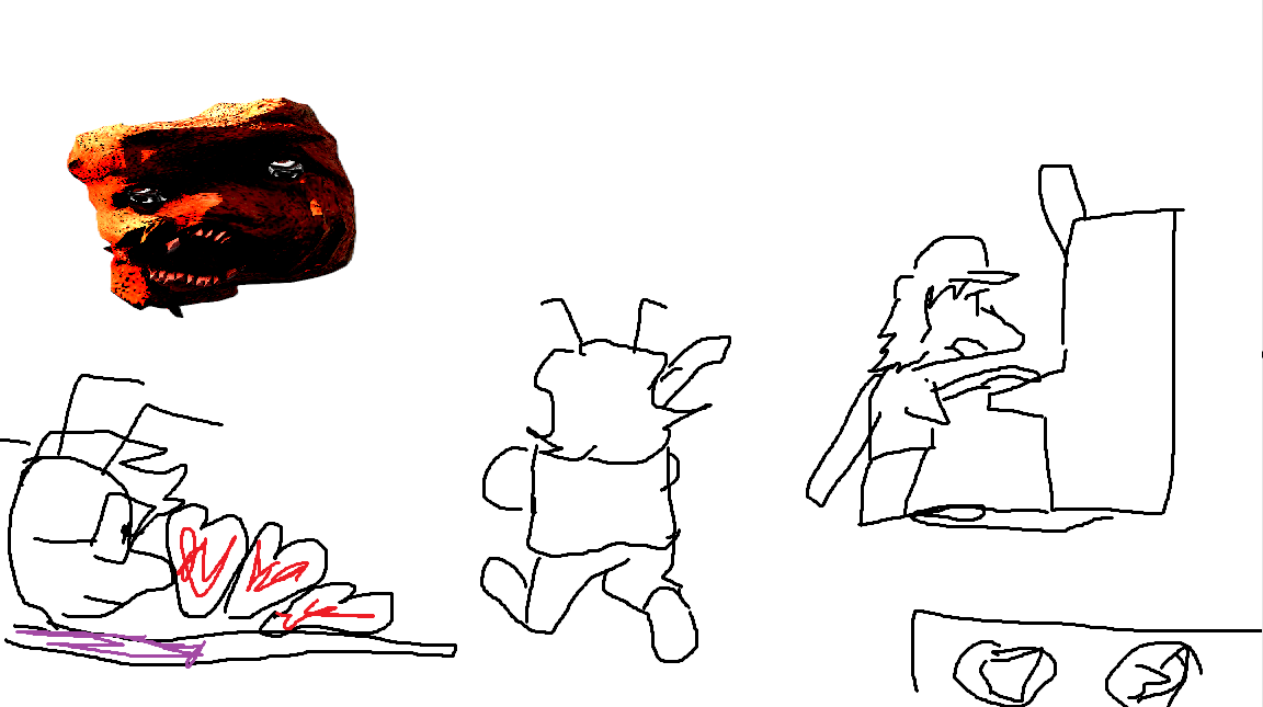 Sc0obl's tweet photo. It's been 3 days without Funhouse so I'm coping by pretending I'm playing it on MSPAINT (chud ass friend there too playing Manny or smth)
#funhouse #funhouseroblox https://t.co/vNR363wLii