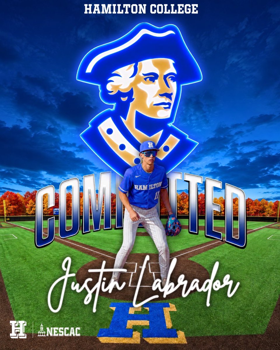 Hoostalab's tweet photo. Super thankful to announce my commitment to the admissions process at Hamilton college! | @HamCollBaseball 

@wc_hitting @nolandriscoll15 @pjbases @Djacksbaseball https://t.co/cCq9O3Mx8V